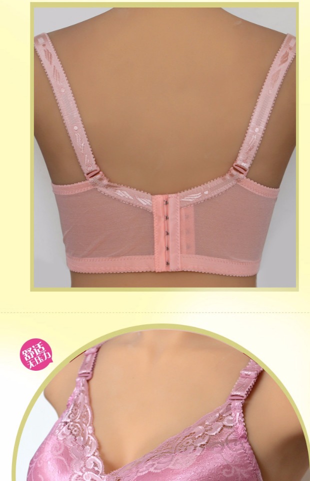 Mùa hè mỏng cotton ngực lớn áo ngực đầy đủ DEF cốc điều chỉnh chất béo mm vest đồ lót thu thập kích thước lớn áo ngực lưới áo bra 3 dây