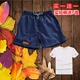 Nam giới Nam giới Quần short thể thao đa cực Nam giới Thanh niên Quần short trắng Quần short sinh viên - Quần Jogger