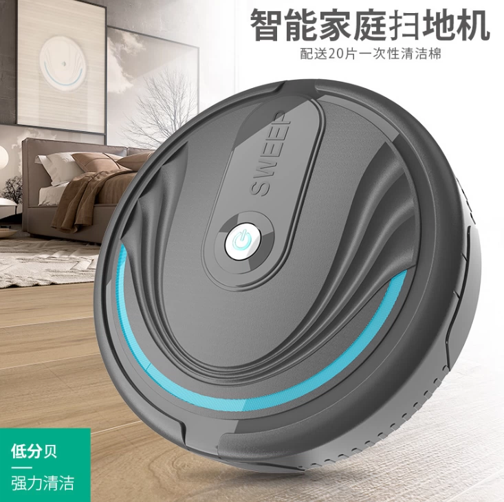 Bán trực tiếp sạc robot quét nhà tự động máy hút bụi siêu mỏng thông minh quét máy lau nhà để lau sàn nhà - Robot hút bụi