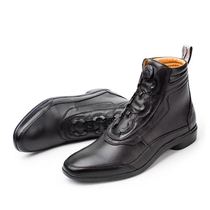 French brand calfskin short boots riding training equipment boots British equestrian riding boots short foreign trade export riding boots