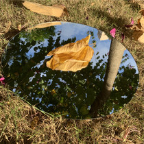 Baby cognitive mirror safety mirror baby toy mirror can not break mirror early education puzzle non-glass lens