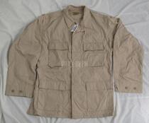 American direct mail new beautiful Jun Gongfa Jun version khaki BDU training suit jacket Plaid anti-scratch cloth