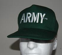 Brand new USA Made embroidered ARMY1775 childrens baseball cap sun hat full cotton monarch green all code