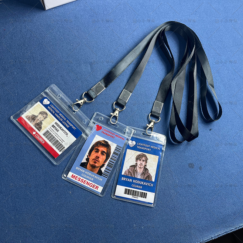 Resident Evil: Outbreak Night Movie Protagonist Bryan Anime Cos Employee Id Prop Version