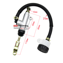 High race motorcycle modification Earth Eagle King general rear disc brake upper pump single-word pump off-road rear brake upper pump