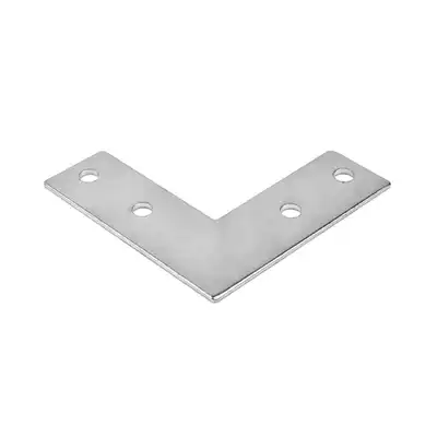 L-shaped outer connecting plate aluminum extruded material 2020 3030 4040 L-shaped reinforced right angle aluminum connector