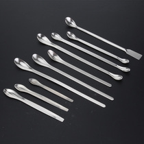 Stainless steel spoon set weighing spoon Clinic Pharmacy dispensing reagent taking medicine spoon feeding medicine spoon laboratory consumables