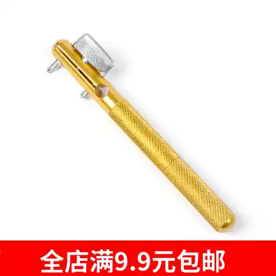 Boutique copper-plated manual hook tying device sub-line knotting device double-headed needle pulling needle picking needle tying fish hook