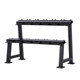 Gym-Specific 6-Piece/10-Piece A-Type Double-Layer Dumbbell Rack for Fixed Dumbbell Storage, Suitable for Home, Studio, and Commercial Use