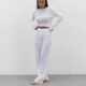 European and American Style Ruffled Knit Loose Comfortable Top and Pants Set Loungewear Set