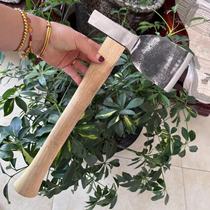 (Laowutou Knife Factory) Rail steel forged cattle slaughtering ax cattle bone ax bone chopping ax special ax for slaughterhouse