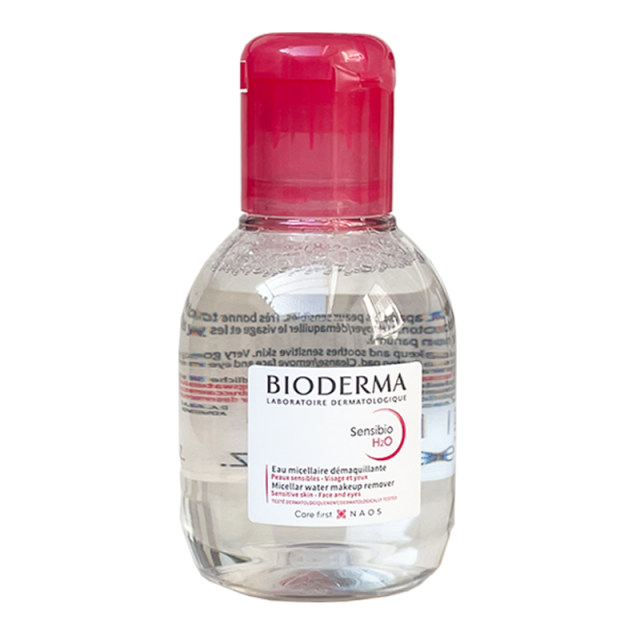 French Bioderma makeup remover 20ml ຜົງນ້ໍາສໍາລັບຕາ, ຮິມຝີປາກແລະໃບຫນ້າທໍາຄວາມສະອາດສາມໃນຫນຶ່ງ, ຄວາມຊຸ່ມຊື່ນເລິກ, ການເດີນທາງ 100ml