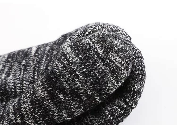 Mùa thu và mùa đông vớ cao Nhật Bản gió quốc gia retro màu bông cotton vớ nam vớ vớ vớ tất chân nam