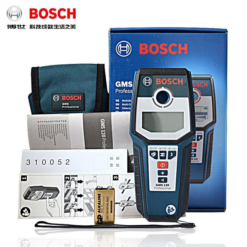 Bosch Bosch Wall Detector Gms120 Wall Wood Wire Metal Detection
