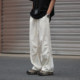 @澳门 literary men's paratrooper pants men's summer men's thin quick-drying quick-drying pants men's casual trousers