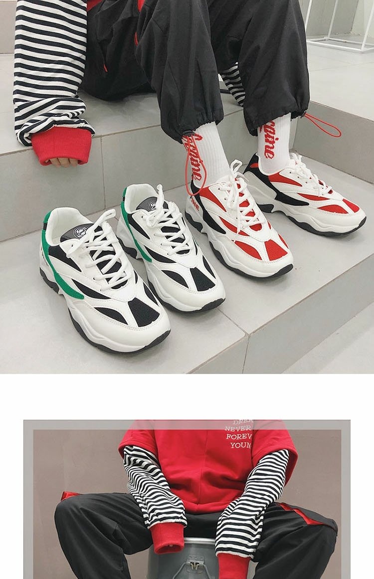 仔 艺 Mùa thu xu hướng giày Hàn Quốc Giày nam đế thấp để giúp giày thể thao cũ shop giày thể thao