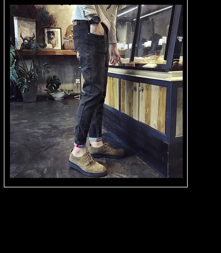 Jeans pour adolescent pieds Slim pour automne - Ref 1480696 Image 31