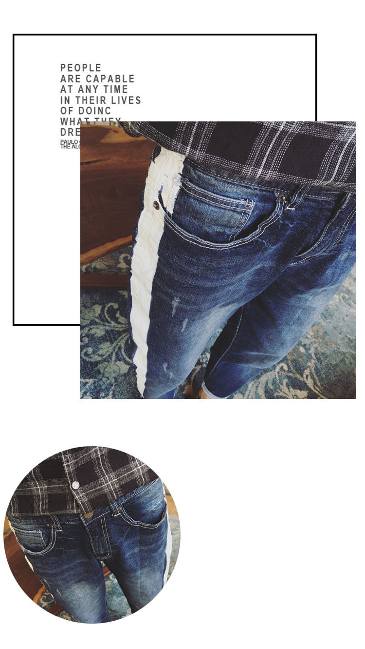 Jeans pour adolescent droite en vrac pour automne - Ref 1480620 Image 27