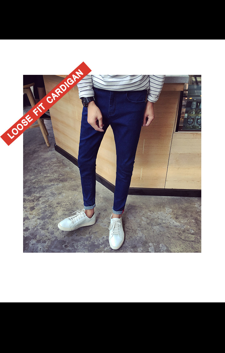 Jeans pour adolescent pieds Slim pour automne - Ref 1480696 Image 35