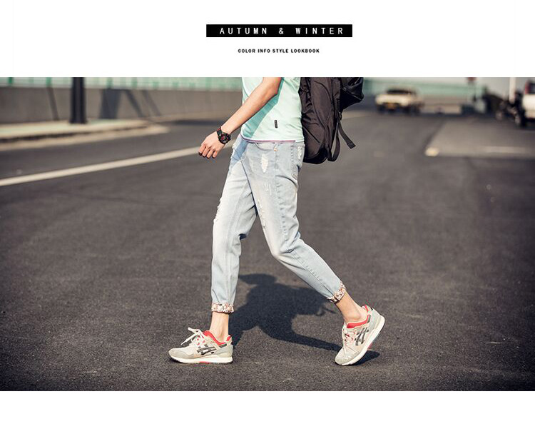 Jeans pour adolescent Sarouel en CVC pour printemps - Ref 1480677 Image 32