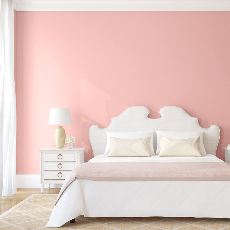Wallpaper self-adhesive waterproof dormitory renovation stickers thickened matte solid color bedroom warm wallpaper living room background wall stickers