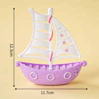 Арбуз красный пластиковый пурпурный парусник-5