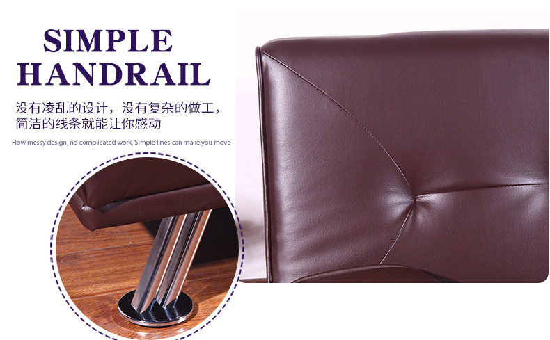 Simple gỗ phòng khách hiện đại sofa giường 1,8 m có thể gập lại căn hộ nhỏ sofa Single Double đa chức năng 1.5 - Ghế sô pha giường ghế sofa