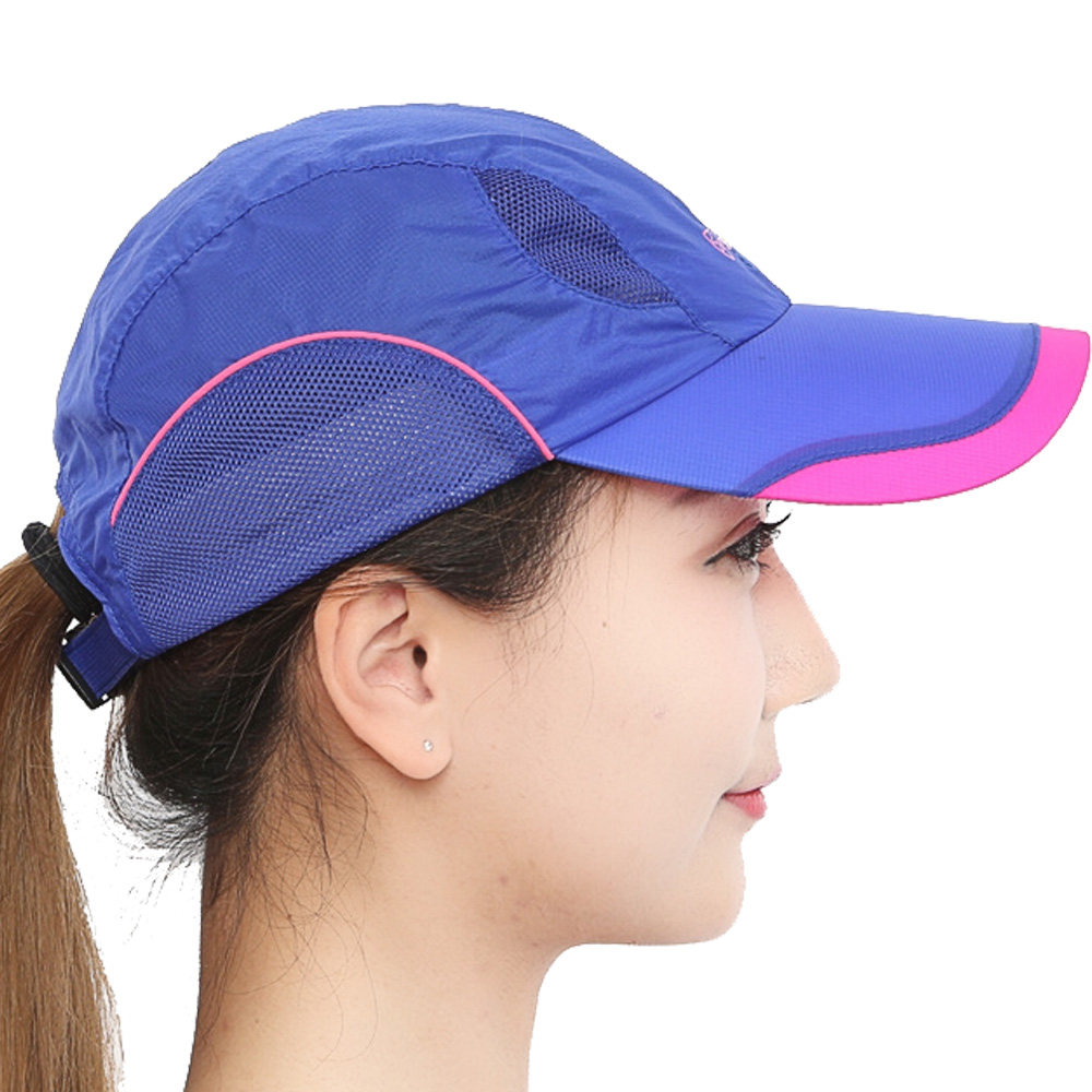 Outdoor quick-drying hat female summer Korean wild peaked cap travel mountaineering sports folding baseball cap fishing running
