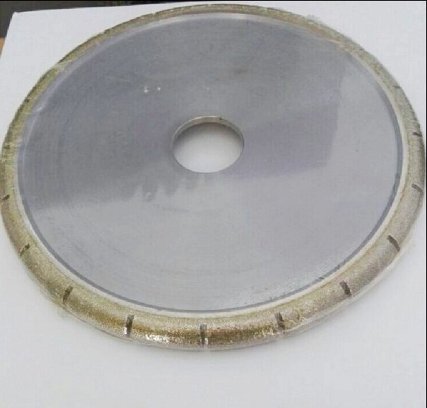 Marble quartz stone infrared cutting machine 300 diameter 45 degree Roman column semicircle French edge electroplating grinding wheel