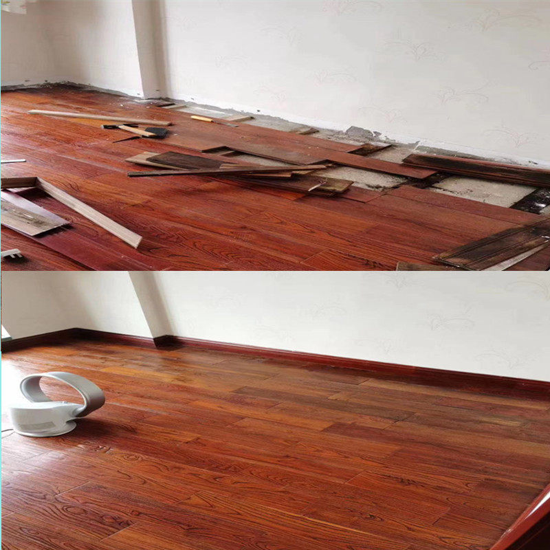 Shenzhen wood floor installation master's own dust-free electric saw dust-free cutting machine door to door construction noise small dust