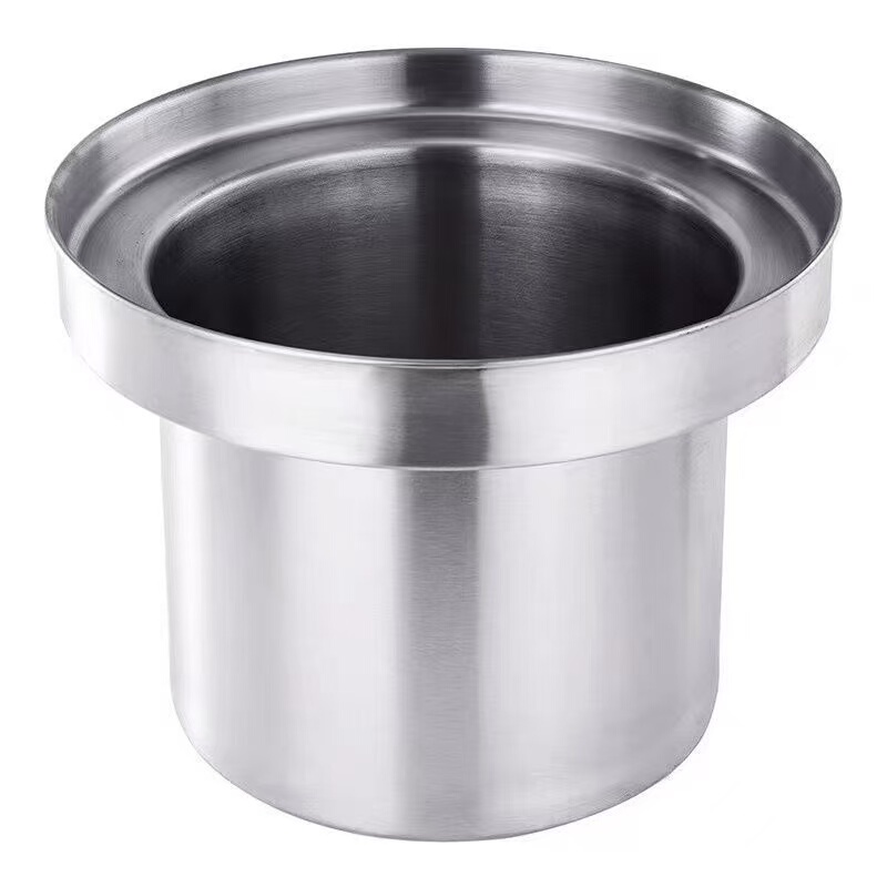 Thickened Stainless Steel Noodle and Soup Pot with Separate Compartments, Large Water Tank