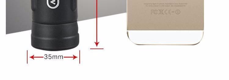 American Star Trang UPCLOSE G2 Monocular 10x25 Độ phân giải cao Ánh sáng ban đêm Ánh sáng thấp - Kính viễn vọng / Kính / Kính ngoài trời ống nhòm hồng ngoại xuyên màn đêm