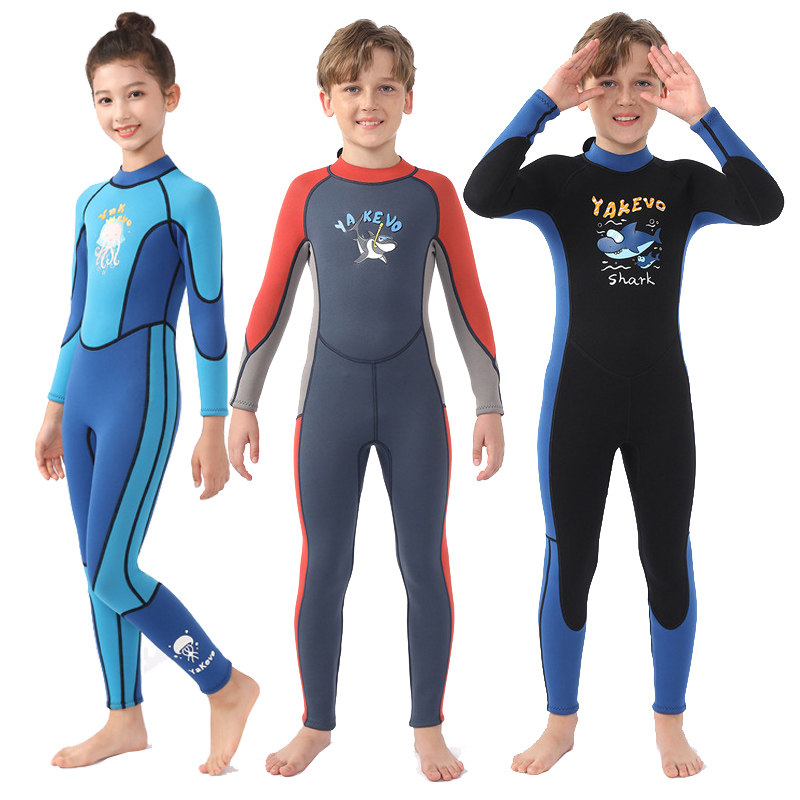Children's Warm Swimsuit for Boys 10yearold Middleaged Children's