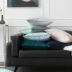 ins gió Bắc Âu giường rắn màu nhung đệm vải sofa gối bìa nhung gối văn phòng phòng khách - Trở lại đệm / Bolsters gối và chăn 2 trong 1 Trở lại đệm / Bolsters