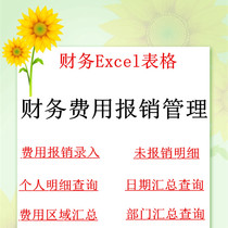 Outgoing Finance Expense Reimbursement Management Form Excel Form automatically generates the reimbursement expense not reimbursed