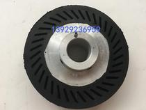 Aluminum core opening belt sleeve wheel sand belt conveyor polishing machine special rubber wheel diameter: 140MM