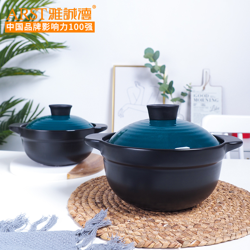 Ya cheng DE simmering casserole household gas high temperature resistant ceramic casserole soup, stew boil soup home stone bowl