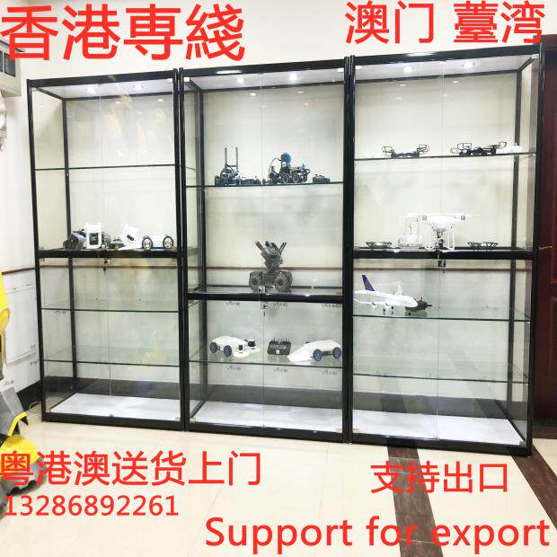 Outlet Customized Boutique Model Showcase Cabinet Toy Legao Exhibition Cabinet Trophy Showcase handmade transparent glass cabinet Home-Taobao