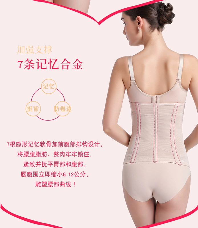 Tingmei sản phẩm tuyệt vời bụng thắt lưng băng eo eo thon nhựa eo corset đai cơ thể định hình corset eo giảm béo bụng