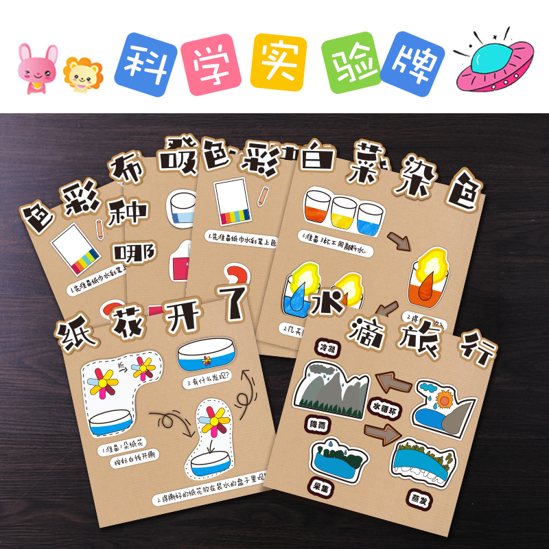 Kindergarten Area Wall Decoration Science Experimental Solid Ring Innovation Themed hanging decoration Hanging Accessories Classroom Area Corner Arrangement Angle-Taobao