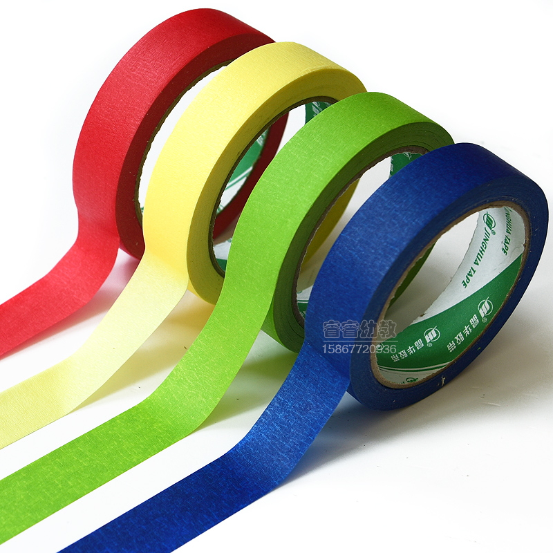 Color Textured Paper Hand Tear Tape 30 Meters Diy Wall Decoration