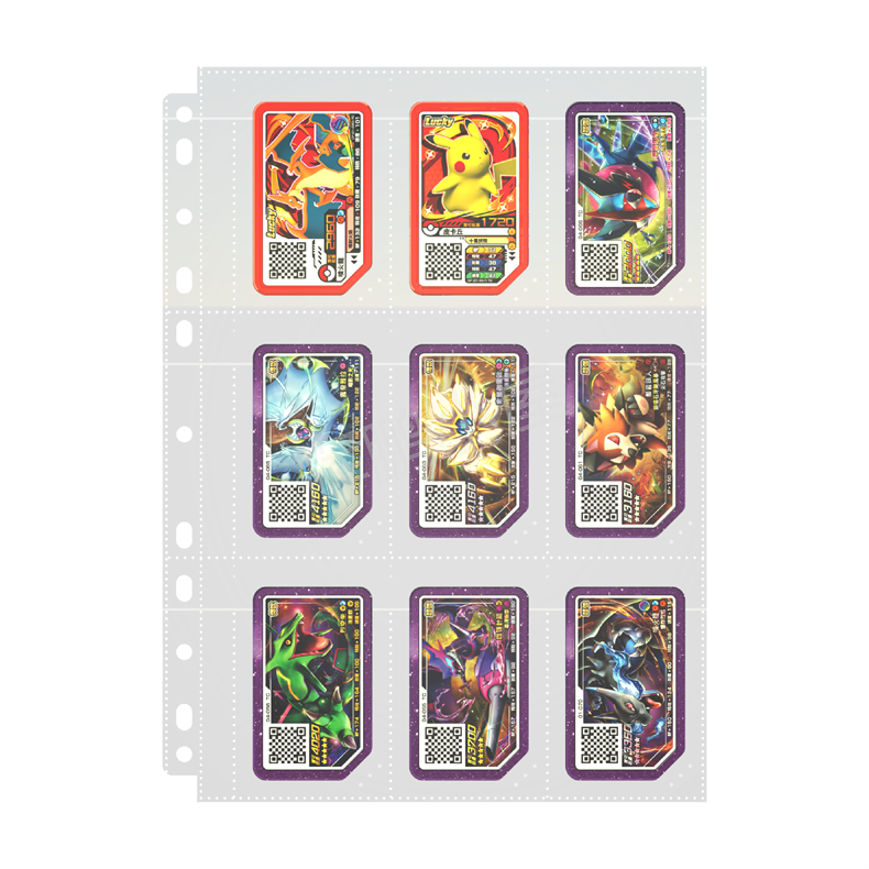Treasure Dreamplus Proud Card Collection Loose-leaf Ga Gaokauna cashier bag Proud Disc inside page Contained Card Page-Taobao