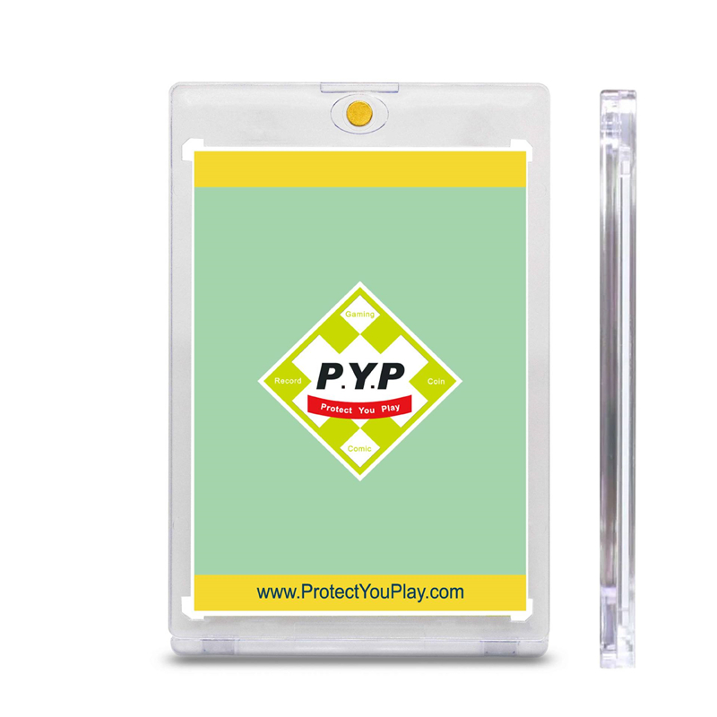 Card brick star card Carclip Panini chucking card game king Ottmann card collection show shelf transparent magnetic attraction protection-Taobao
