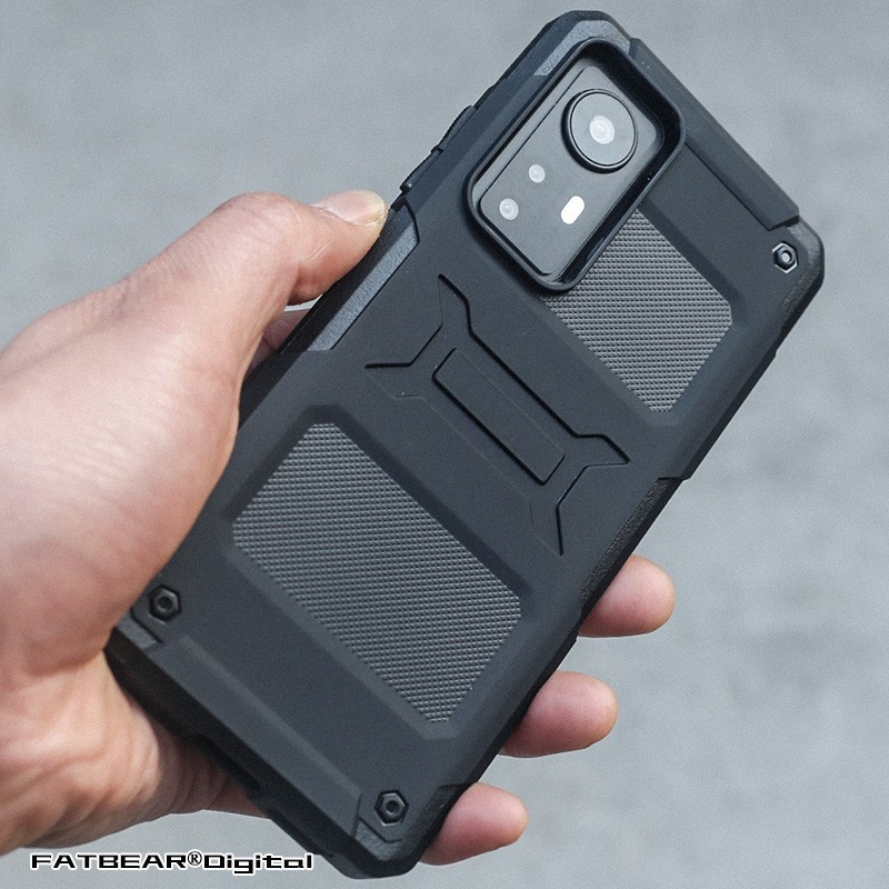 (Dunkirk) Fat Xiong applies to Xiaomi 12 X Pro anti-fall mobile phone shell outdoor mobile phone cover soft shell-Taobao