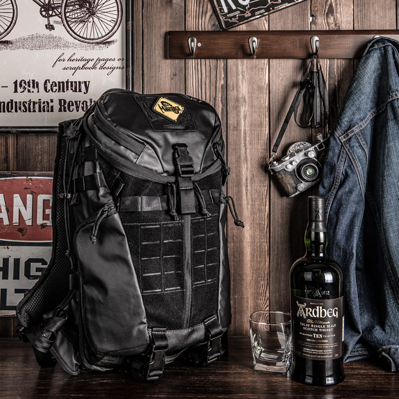 (Dunkirk) Magforce Maghostai Horse Tactical Double Shoulder Bag Black Beetle 0543 Note 500D