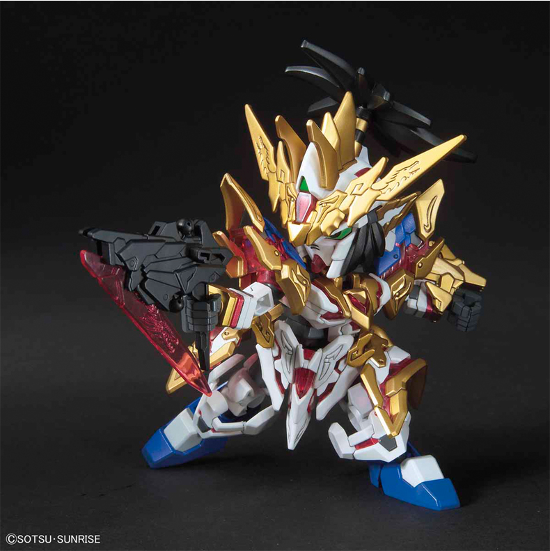 Mô hình Bandai Q phiên bản BB Warrior SD lên tới 01 Tam quốc Lưu Dương Lưu Bị Kỳ lân Quan Yu Zhang Fei Shenda - Gundam / Mech Model / Robot / Transformers mô hình gundam rẻ