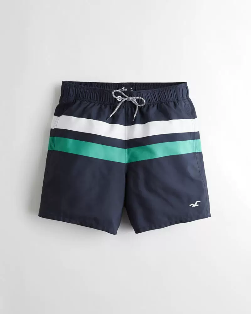 Плавательные шорты Hollister Seagulls Мужские Quick-Dry Five-point Swimming Slot Летние AF Прибрежные пляжные штаны Горячее весеннее большие размеры