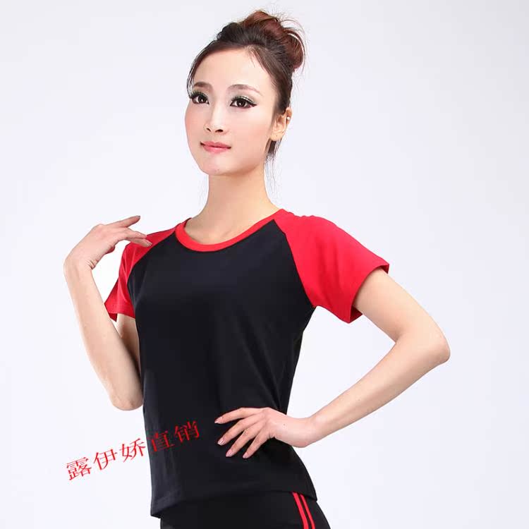 Quần áo thể dục XL phù hợp với thể dục nhịp điệu quần áo quần áo ngắn tay hiệu suất quần short vuông quần áo khiêu vũ quần áo yoga quần yoga nam