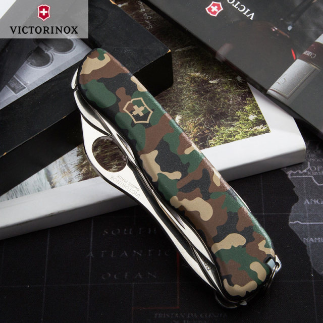 Victorinox Swiss Army Knife 111mm Outdoor Knife Multifunctional Alpine Ranger Folding Utility Knife 0.8463.MW94