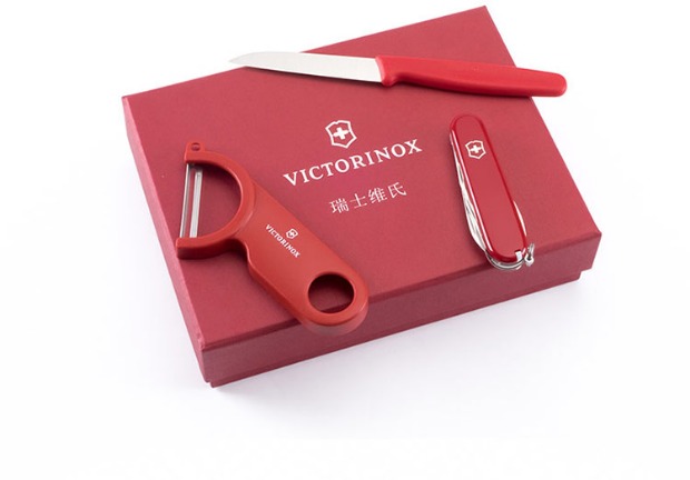 Dao quân đội Thụy Sĩ Victorinox Dao trái cây chính hãng Peeler Planer Dao Saber Bộ quà tặng ba mảnh tiêu chuẩn 1.3603 tìm mua dao xếp đa năng